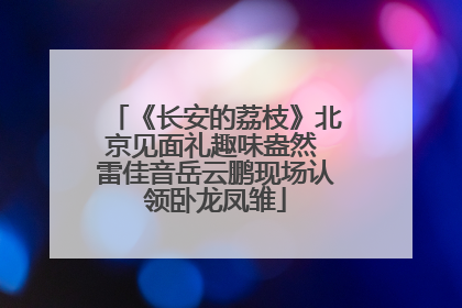 《长安的荔枝》北京见面礼趣味盎然 雷佳音岳云鹏现场认领卧龙凤雏