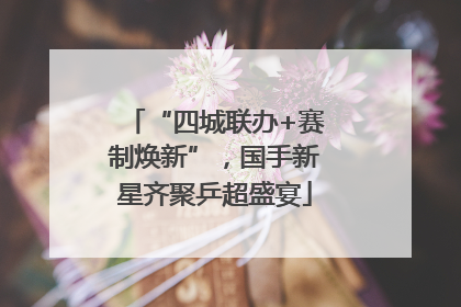 “四城联办+赛制焕新”，国手新星齐聚乒超盛宴