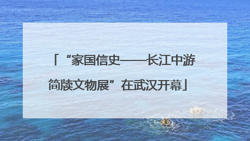 “家国信史——长江中游简牍文物展”在武汉开幕