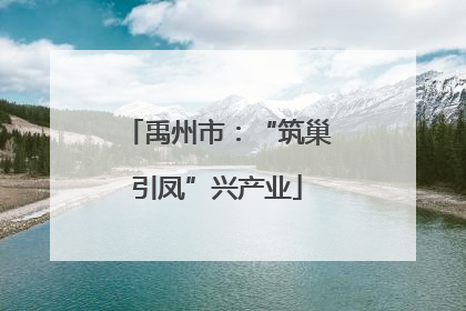 禹州市：“筑巢引凤”兴产业