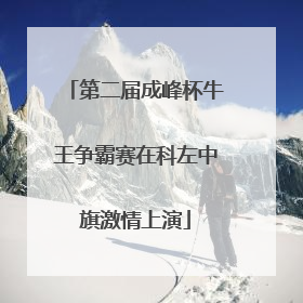 第二届成峰杯牛王争霸赛在科左中旗激情上演
