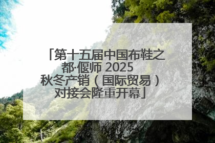 第十五届中国布鞋之都·偃师 2025 秋冬产销（国际贸易）对接会隆重开幕