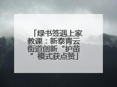 绿书签遇上家教课：新泰青云街道创新“护苗”模式获点赞