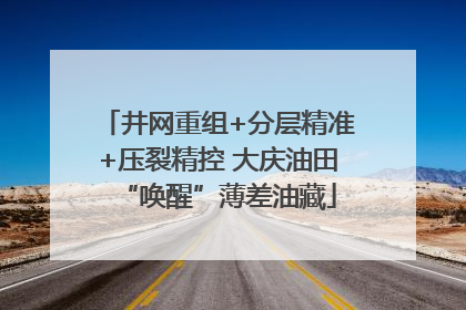 井网重组+分层精准+压裂精控 大庆油田“唤醒”薄差油藏