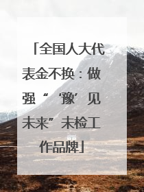全国人大代表金不换：做强“‘豫’见未来”未检工作品牌