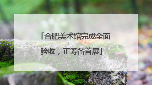 合肥美术馆完成全面验收，正筹备首展