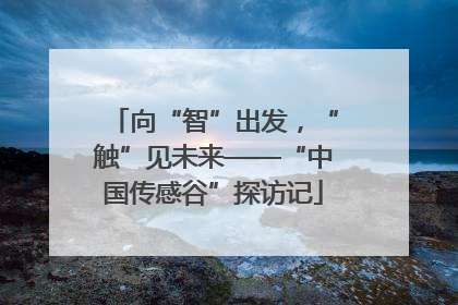 向“智”出发，“触”见未来——“中国传感谷”探访记