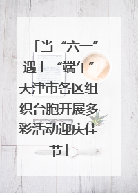 当“六一”遇上“端午”天津市各区组织台胞开展多彩活动迎庆佳节