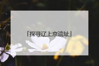 探寻辽上京遗址