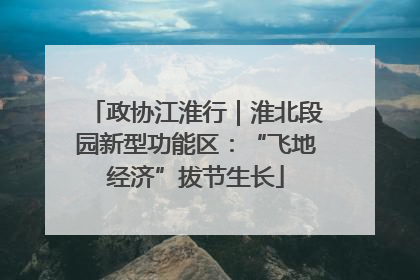 政协江淮行｜淮北段园新型功能区：“飞地经济”拔节生长