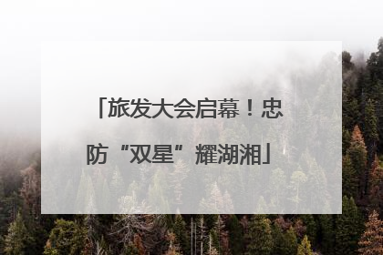 旅发大会启幕！忠防“双星”耀湖湘