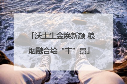 沃土生金焕新颜 粮烟融合绘“丰”景