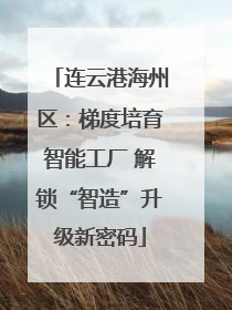 连云港海州区：梯度培育智能工厂 解锁“智造”升级新密码