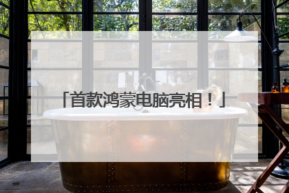 首款鸿蒙电脑亮相！