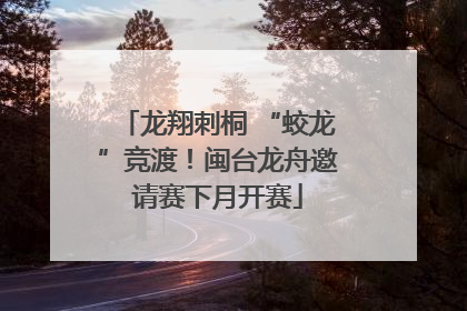 龙翔刺桐 “蛟龙”竞渡！闽台龙舟邀请赛下月开赛