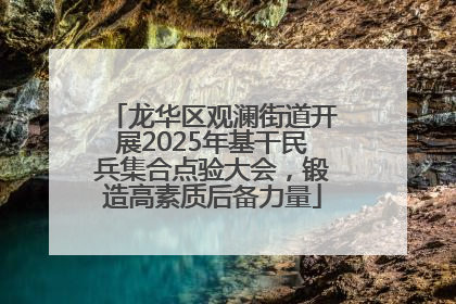 龙华区观澜街道开展2025年基干民兵集合点验大会，锻造高素质后备力量
